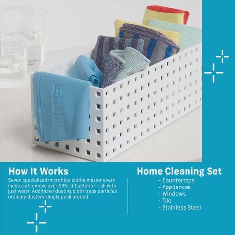 Home Cleaning Set - Set Of 8