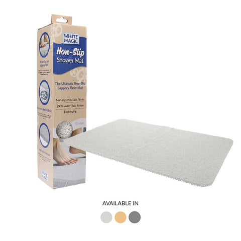 Non-Slip Shower Mat - 3 Colors & Sizes