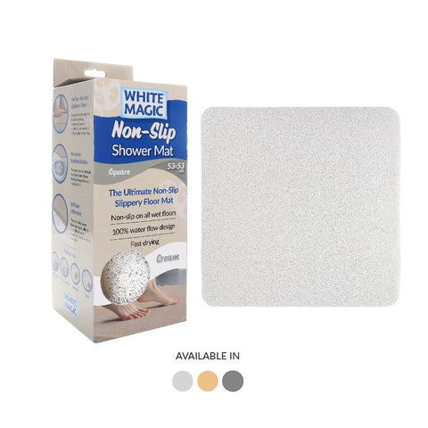 Non-Slip Shower Mat - 3 Colors & Sizes