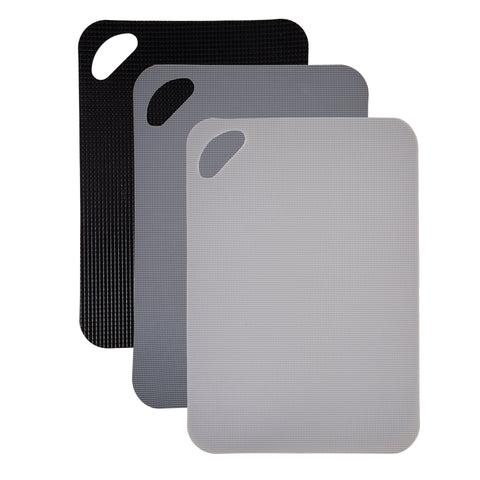 Flexible Knife Friendly Cutting Mat 3pcs Set Multi-Colour