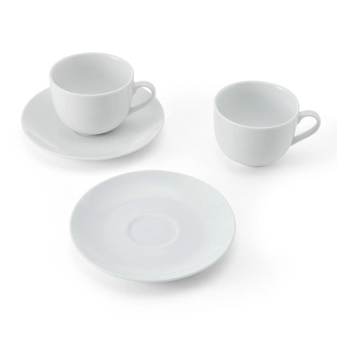 Chalk Tea Cup & Saucer 220ml 2pc Set