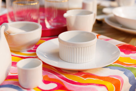 Chalk Side Plate 21cm 4pc Set