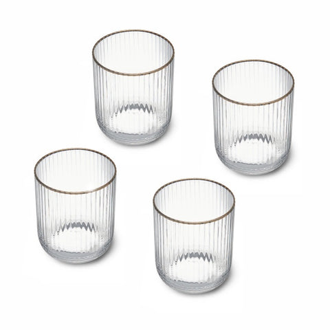 Sorrento Stemless Glass 4pc Set