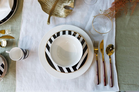 Luxe Deco 12pc Dinner Set