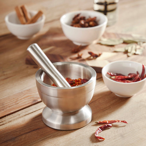 Stainless Steel Mortar & Pestle Stainless Steel