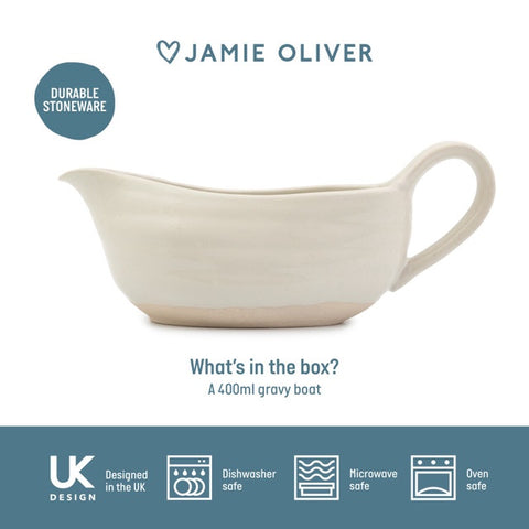 Big Love Stoneware 400ml Great Gravy Boat, Gift Boxed