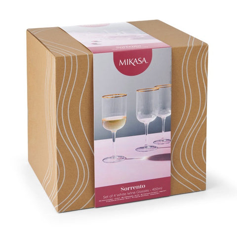 Sorrento White Wine 4pc Set