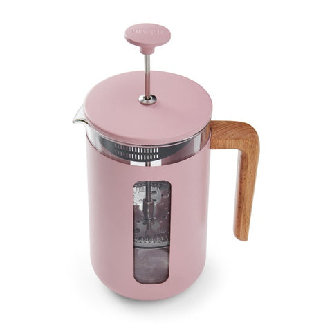 Pisa Cafetiere 8 Cup 1.0L Pink