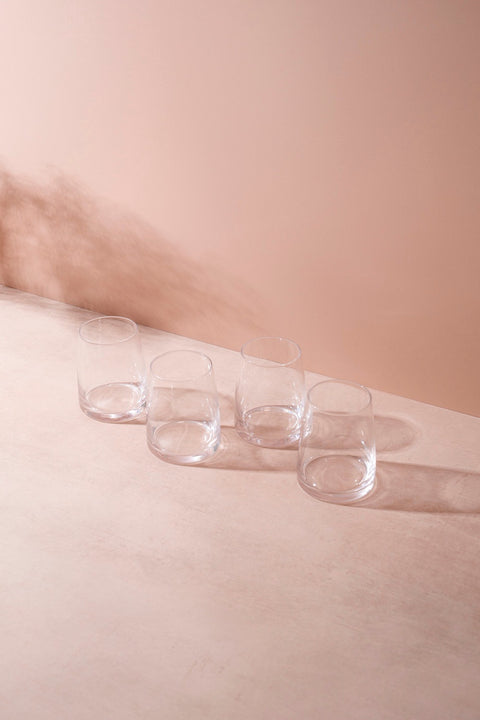 Palermo Stemless Glass 4pc Set