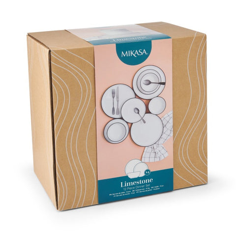 Limestone 12pc Dinner Set