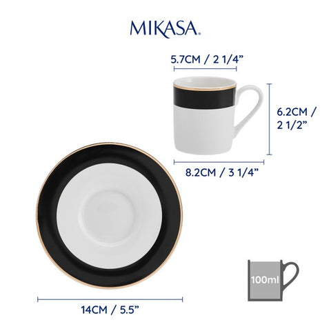 Luxe Deco Band Espresso 100ml 2pc Set