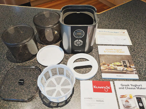 Greek Yogurt & Cheese Maker Silver