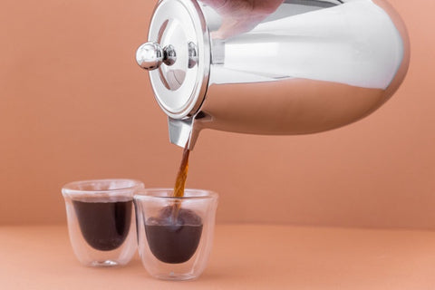 SS Double Walled Cafetiere 8 Cup 1.0L