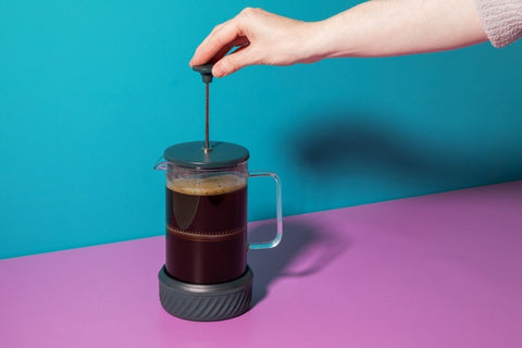 Zero Glass Cafetière, Eight Cup, 1 Litre, Green, Gift Boxed