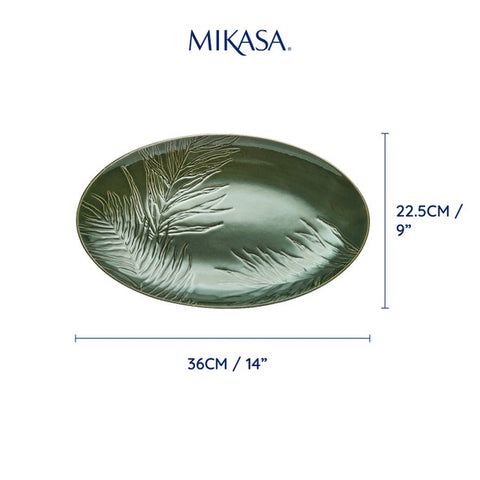 Jardin Oval Serving Platter 36cm