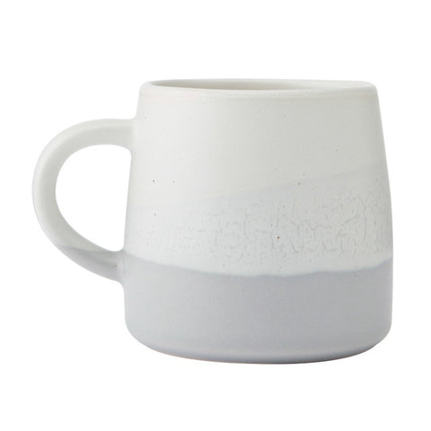 Stoneware Mug, Grey Glaze, 390ml, Labelled