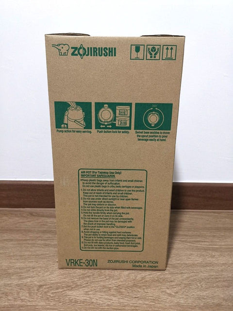 Vacuum Glass Liner Air Pot 3 L, HM - Mint Gray